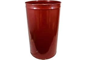 KetoPlastics Large Steel Incinerator Bin 210 Litre Steel Drum Burner Barrel 210L Heavy Duty Burn Garden Rubbish Waste Fire Pit Burning Bin Cinerator Wood burner - Ready To Use
