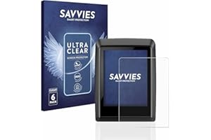 savvies (6 Pezzi Pellicola Protettiva per Bosch Kiox 300 Protezione Schermo Trasparente