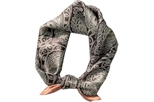 Riho 12 momme Men 100% Mulberry silk Neckerchief (53x53cm)