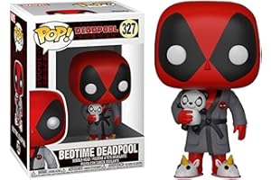 Funko POP! Marvel: Deadpool Playtime - Deadpool in Robe - Vinyl-Sammelfigur - Geschenkidee - Offizielle Handelswaren - Spielzeug Für Kinder und Erwachsene - Movies Fans - Modellfigur Für Sammler