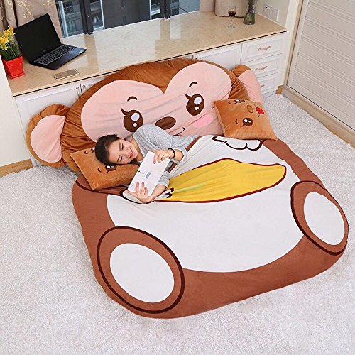 Tatami Dormitory Mattress Sleeping Cartoon Thickened Super Soft Bed Sofa Bed