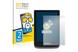 BROTECT Entspiegelungs-Schutzfolie für PocketBook Touch HD 3 (2 Stück) Matte Displayschutz-Folie, Anti-Reflex, Anti-Fingerprint