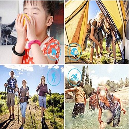 Spezielle bieten Mückenschutz Armbänder 14 Stück bis zu 300 hours-botanical Essenzen – All Natural, Deet Kostenlose und wasserdicht Bands für Erwachsene und Kinder - 3