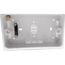 Surface Montage Hinten Box Pattress Box 1 Fach 46mm - Aufputz-Dose Für Elektroinstallation