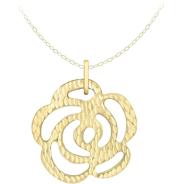 Pendentif En Or June 18 Crts Et Dimnts Courbés, Fisnt Prtie D