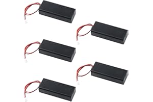 Geekstory 5PCS 3V AAA Batteriehalter Gehäuse Abdeckung Aufbewahrungsbox mit ON/Off Schalter PH2.0 JST Stecker Männlich für BBC Micro:bit microbit