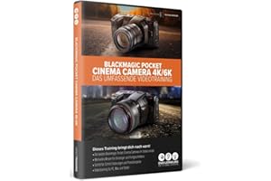 DVD LERNKURS Blackmagic Design Pocket Cinema Camera 4K/6K und 6K Pro – das umfassende Videotraining