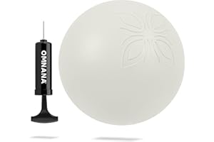 ‎OMNANA OMNANA® Moon™ Pilatesball – Rutschfester Core-Trainer Ø 21 cm aus Eco-Elite PVC, ABS-Zertifiziert, Pilates & Yoga Balance-Ball, handlich 300 g