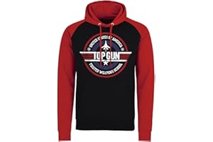 DIFUZED Top Gun Officially Licensed Fighter Weapons School Baseball Hoodie
