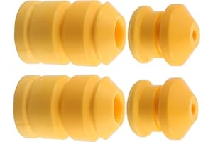 MACHSWON 1 Set 15295277 15783030 Car Front Rear Jounce Bumper Stop Axle Bumpers for Hummer H3 H3T 2006-2010 Yellow
