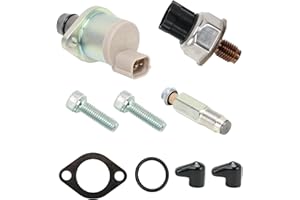 ZEALfix Fuel Pump Rail Pressure Valve Sensor Kit for Transit Mk7 2.4 3.2 Suction Control Relief Kit Compatible with Peu-geot Boxer Citr-oen Relay La-nd Rover Defender 294200-0360 294009-0260