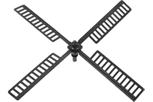 Garneck Garden Windmill Leaf Replacement Plastic Windmill Parts Outdoor Decorative