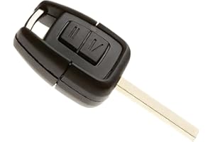 JONGO - Pokrowiec na klucze z ostrzem Kompatybilny z Opel i Vauxhall Astra G, Zafira A, Vectra B, Omega B | Składany Samochód Pilot zdalnego sterowania 2 guziki