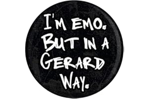 Grindstore Badge I'm Emo But In A Gerard Way 3.1 cm