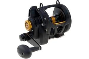 Penn Fishing Reel Squall Lever Drag 2 Speed SQL50VSW Trolling Sea Boat Big Game