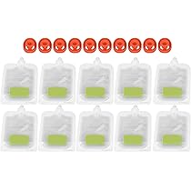 Hervulbare/herbruikbare knijpzakjes (10 stuks) voor babyvoeding