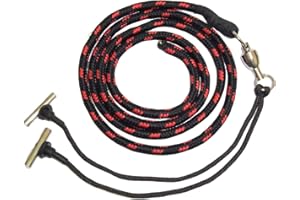 GB FALCONRY SUPPLIES Falconry Bullet Jesse with Sampo swivel and Leash.Large
