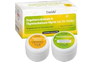 ‎CASIDA Engelwurzbalsam & Thymianbalsam Myrte Kinder-Set, 40 g