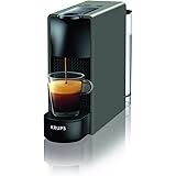 Krups Nespresso XN1108 Essenza Mini Kaffeekapselmaschine | 1260 Watt | Sehr kompakt | 0,6 Liter Wassertank | 19 bar | Schwarz