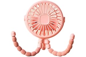 BBBABESLK Ventilador Para Cochecito - Clip Para Ventilador De Cochecito Para Bebé | ABS Bug-gy Fan Baby Clip En, Ventilador Para Cochecito De Bebé, Ventiladores De Refrigeración Portátiles Para Cochecito De Beb