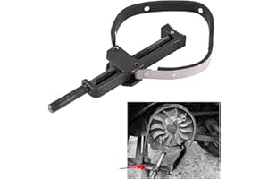 YOSOO Herramienta de Soporte de Piñón, Llave de Volante Soporte de Polea Polea de Embrague de Motocicleta Polea de Embrague de Volante Herramienta de Fijación de Polea de Volante