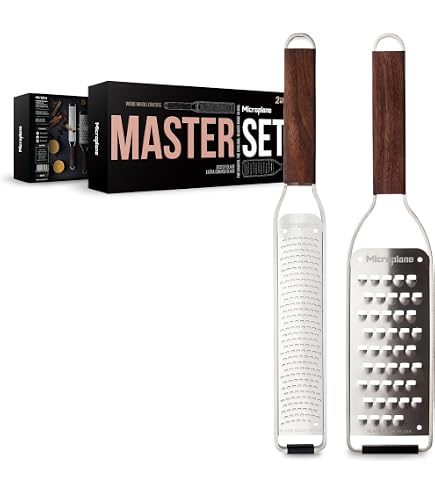 Microplane Master Râpe Fine - Râpe De Précision Pour Fromage, Agrumes Et Chocolat