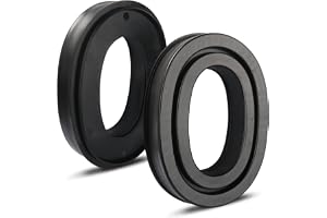 lrgnixs Ersättningsöronkuddar, silikonöronkuddar kompatibla med 3M Peltor öronskydd, Rangeguard och Sordin Supreme Pro X öronmuffstillbehör, kylgel öronkuddar kuddar