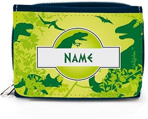 Striefchen® Basecap Für Jungs – Mit Dino-Motiv & Personalisiertem Namen, Hellblau, 100% Baumwolle