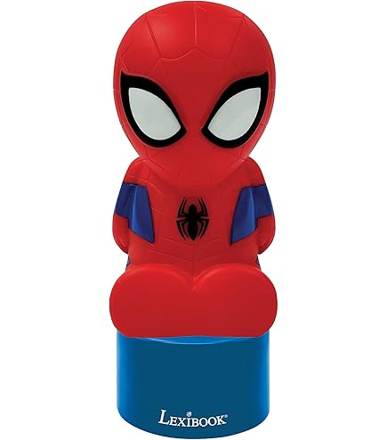 Lampe Spiderman 3D LED Avec Télécommande – 16 Couleurs – USB – Noir