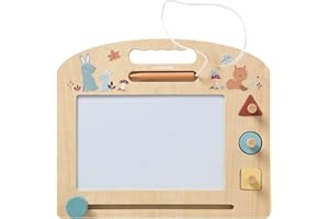 ‎VERTBAUDET VERTBAUDET Zaubertafel Waldfreunde FSC aus Holz, naturfarben