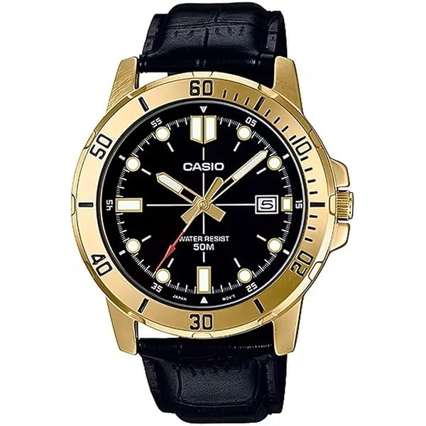 Casio MTP-VC01D-8E Orologio Uomo Analogico-digitale - Doppio Fuso Orario, Cronometro, Calendario, Acciaio Inox, Quadrante Grigio
