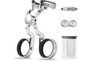 Kakveiai Lentes de Contacto Que Usan ayudas,Estuche portátil para Lentes de Contacto con Pinzas - Kit de tamaño de Viaje para nuevos usuarios, Principiantes y Actividades al Aire Libre