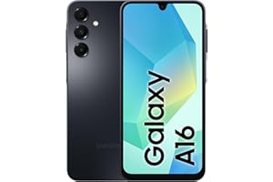 Samsung Galaxy A16, 3 anni di Garanzia del produttore, Android 14, Display Super AMOLED 6.7" FHD+, 4GB RAM, 128GB, Batteria 5.000 mAh, IP54, memoria espandibile, Black [Versione Italiana]