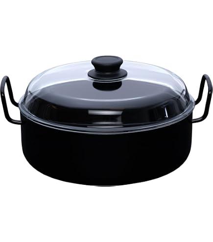 Riess Padella Smaltata 28 Cm – Classica, Con Due Maniglie, Adatta A Induzione, Prodotta In Austria - 2