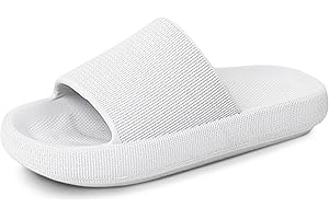 Menore Slippers Women Slides Men Quick Drying Flip Flops Non-Slip Sandals Summer Beach Pool Pillow Sliders Indoor Outdoor