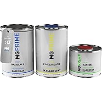 Kit Vernice Per Auto MG PRIME Per Opel GG2 Lava Rot - Base + Trasparente 2K, 1.25L - Foto 13
