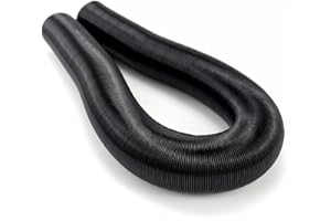 Eawfgtuw Tuyau d'air flexible en aluminium pour chauffage diesel, 75 mm de diamètre, résistant à la chaleur pour 5 kW, Webasto, chauffage Dometic, noir, 200 cm