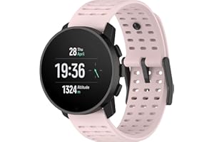 Chofit Correas compatibles con Suunto 9 Peak Pro/Correa vertical, correa deportiva de silicona suave de repuesto con agujero de aire para Suunto 9 Peak Pro/Vertical