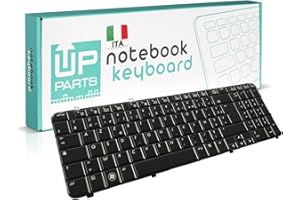 UP PARTS® - Azienda Italiana - Tastiera taliana per Notebook HP Pavilion 250 G4 250 G5 255 G4 256 G4 HP 15 Serie HP 15G Serie, HP 14G Serie, HP 14 Serie