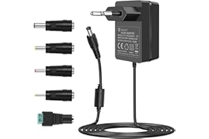 Gonine 9V 2A Alimentation pour Arduino UNO R3 Crosley Cruiser Portable Turntable Record Player Schwinn Vélo d’Exercice elliptique 270 170 430 470 A10 Medela Pompe dans Le Style