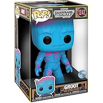 Funko POP! Jumbo: Guardians Of the Galaxy 3 - Groot - Blacklight
