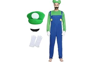 BOYIGOG Bodysuit Costume Jumpsuit Costumes Brothers Halloween Cosplay