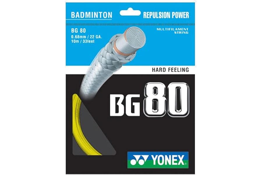 YONEX BG80 0.68mm Badminton Set