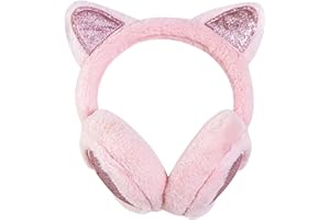 SUGSHYN Paraorecchie Bambina Invernale Copriorecchie Unicorno Ragazze Fascia Scaldaorecchie Gatto Bimba Pelosa Pelliccia Donna Inverno Peluche Protezione Carino Fluffy Orecchie per Bambini Scaldino