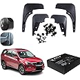 KYLO All-Terrain Mud Flap Set – Durable Splash Guards for Cars and Trucks, Offering Maximum Protection from Mud, Gravel, and Water for Cleaner and Safer Rides Suitable for (XUV 500)