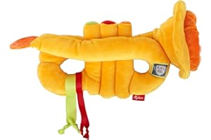 SIGIKID 42680 Trompeta activa Play & Cool Juguetes para niños y niñas recomendados a partir de 3 meses amarillo