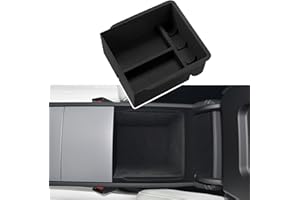 ‎MIEBA MIEBA Zubehör für Tesla Model 3 Highland 2024 2025 Model Y Juniper Mittelkonsole Organizer-Ablage, für Tesla Model 3 Highland 2024 2025 Model Y Juniper Stauraum, innen beflockt, Box unter der Armlehne
