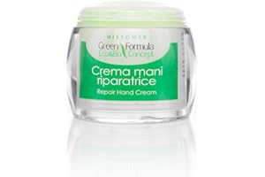 Histomer Crema Mani Riparatrice - Crema Mani Antiage per Pelli Secche, Crema Idratante per Mani Screpolate, Irritate e Arrossate, con Vitamina C, Vitamina E e Cellule Staminali Vegetali - 50 ml