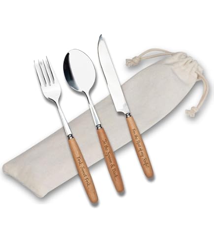 Personalized Cutlery Set, Engraved Fork Spoon And Knife Flatware Set, Custom Utensils, Custom Engraved Message / Name, Personalized Flatware