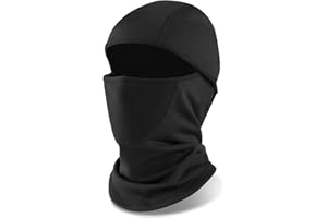 GXCROR Cagoule d'hiver Respirante Balaclava pour Moto, Vélo, Coupe-Vent, Cagoule Masque de Ski Chaud pour Homme et Femme pour Sports de Plein Air